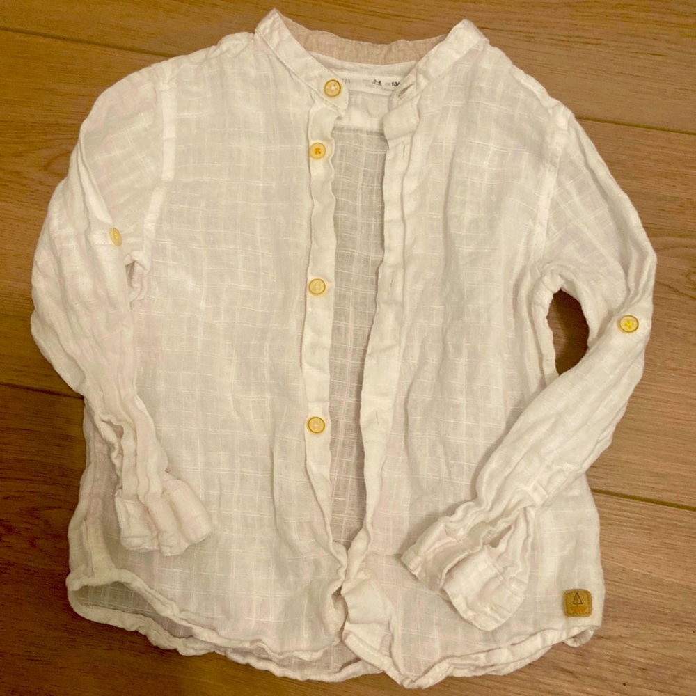 Boys white shirt